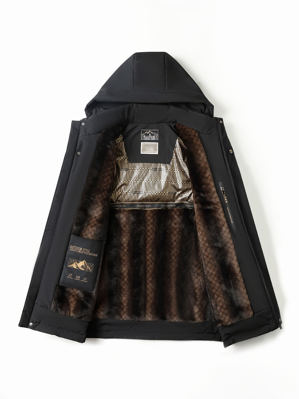 Veste pour homme, à col montant
