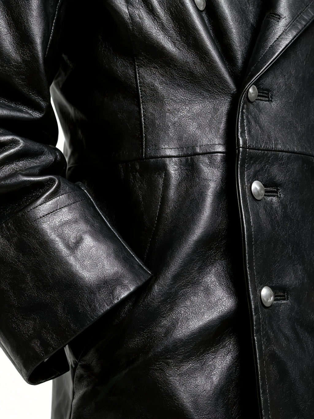 Manteau long, coupe-vent, à revers, photo 6