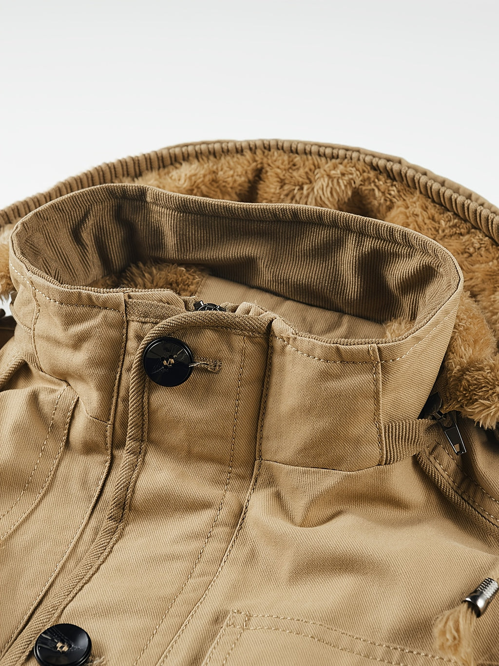 Veste pour homme, polaire, à capuche, vert océan