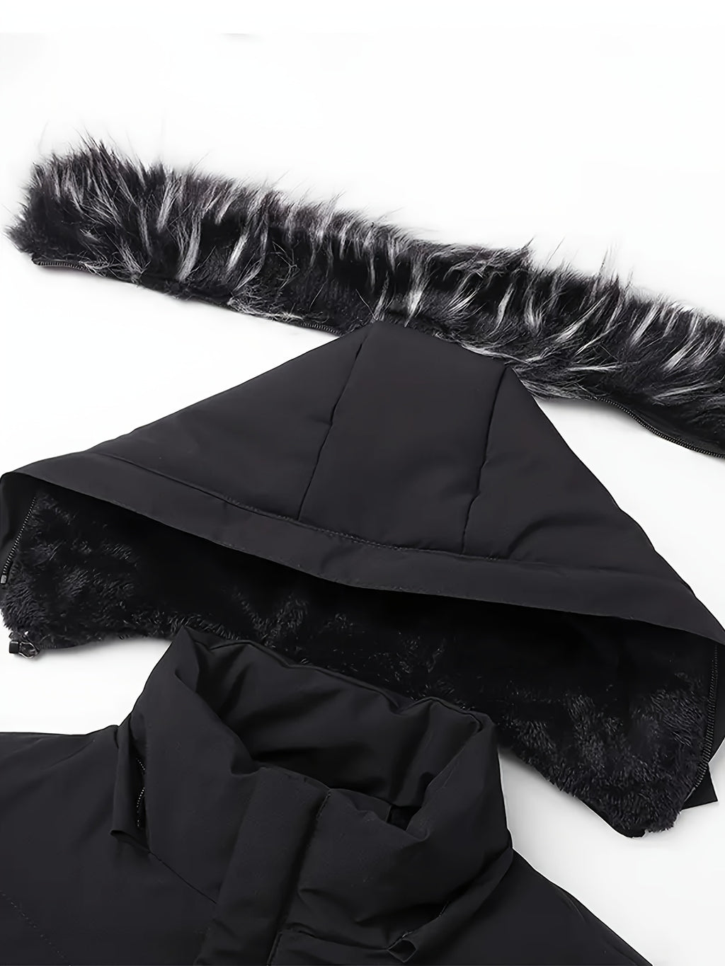 Veste pour homme, capuche amovible, modele 2
