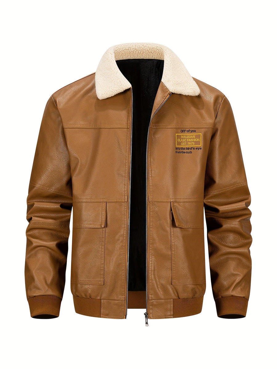 Veste, à revers, gingembre