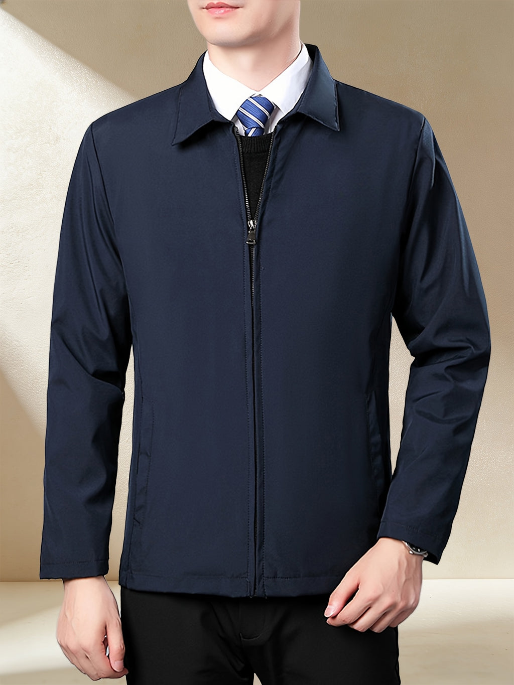Veste, à revers, printemps/automne, détail du vêtement
