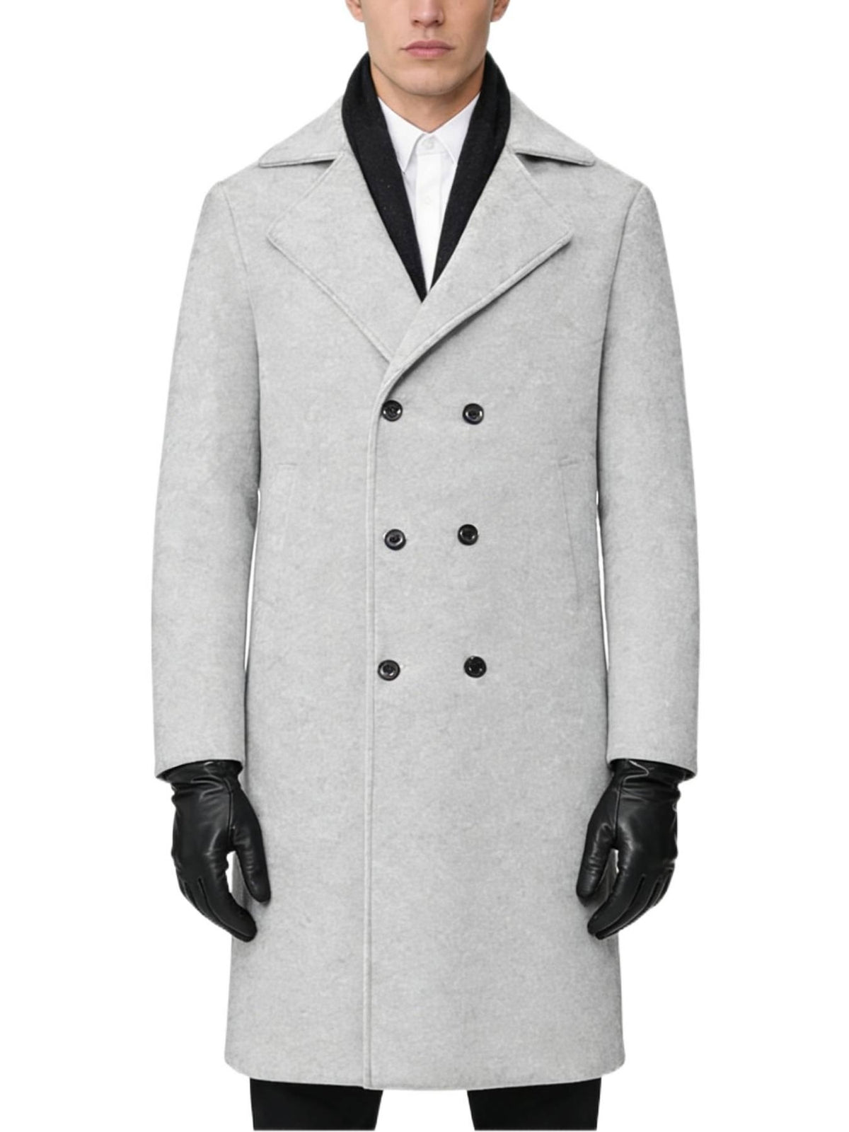 Manteau pour homme, à revers, modele 11