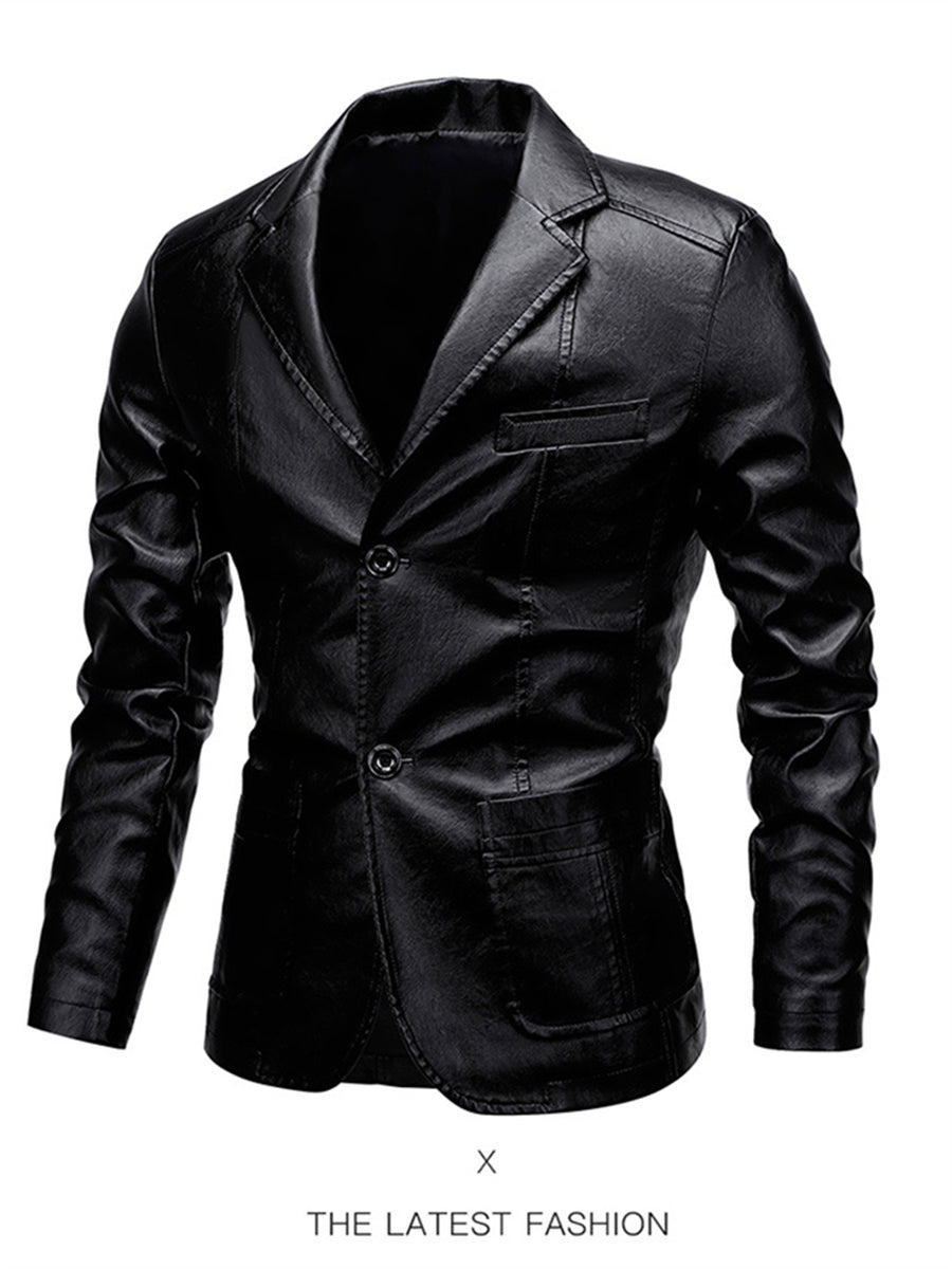 Veste, à revers, bourgogne, photo 5