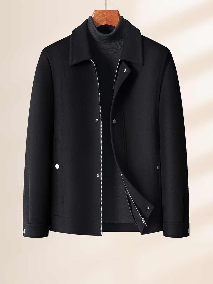 Veste en laine, 70,5 % laine, à revers, photo 8