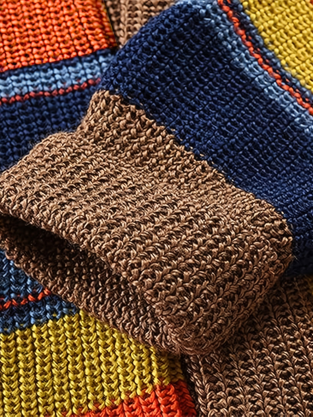 Manteau pour homme, à rayures, à col montant