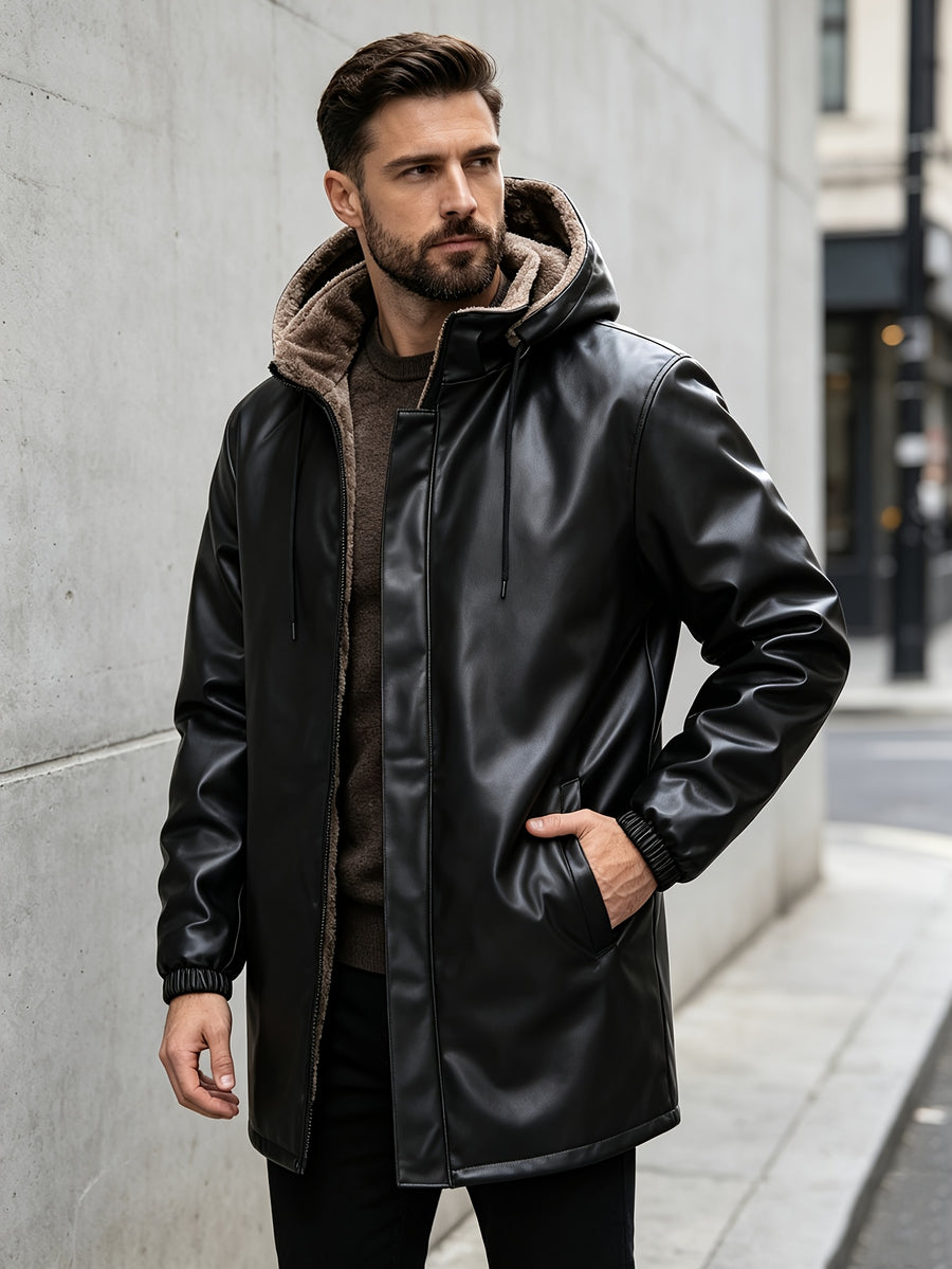 Veste long, polaire, à capuche, photo 7