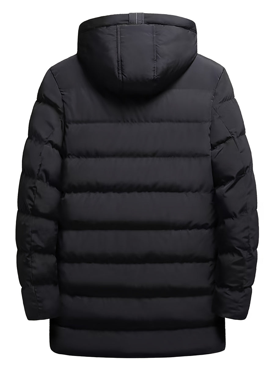 Manteau, à capuche, vert fougère, photo 11