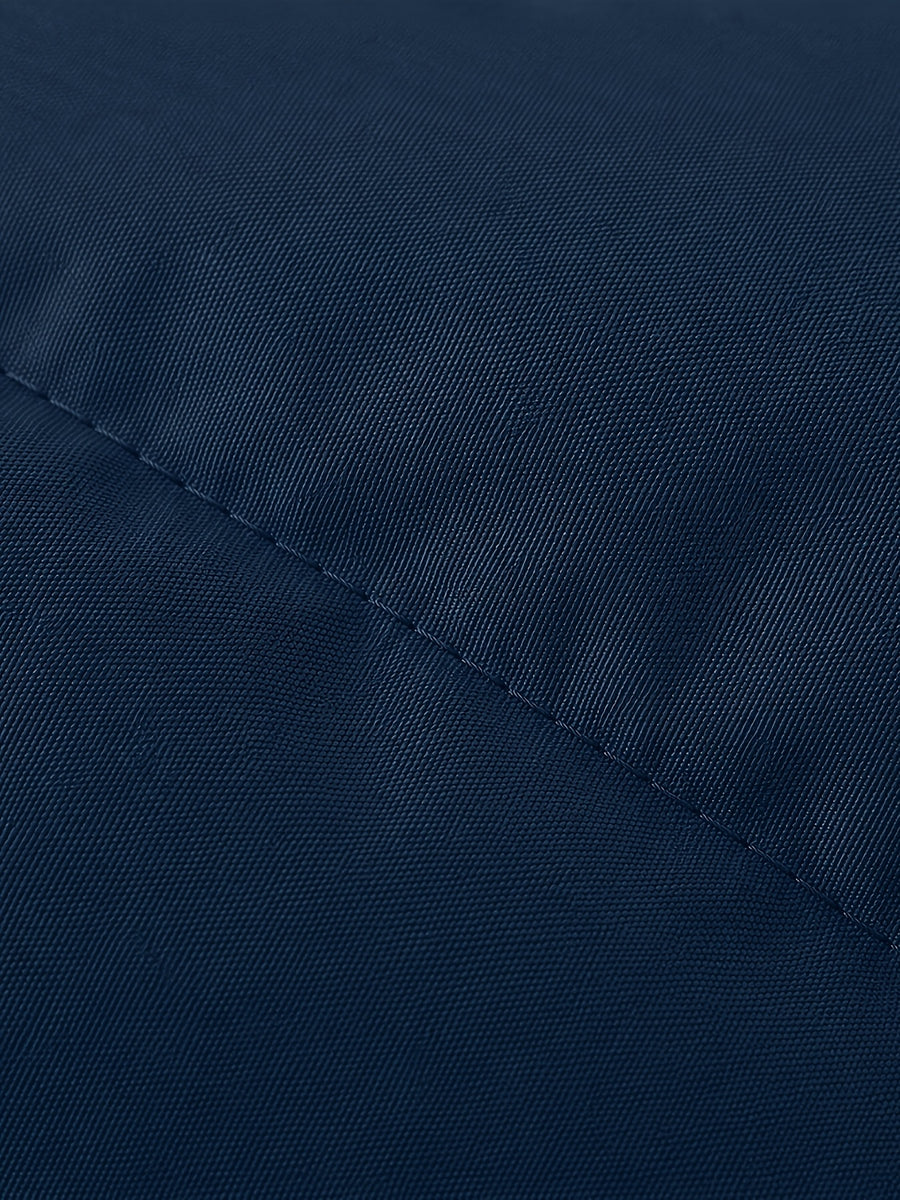 Veste matelassée, coupe-vent, à col montant, col montant, détail du vêtement