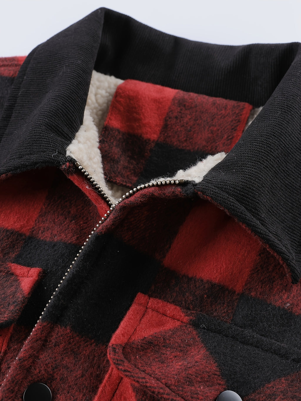 Veste pour homme, patchwork, à revers