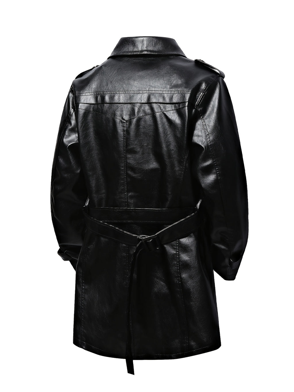 Manteau, à revers, boutonnage, photo 4