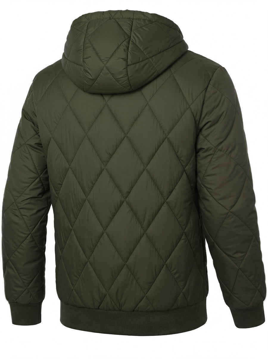 Veste, à carreaux, à capuche, photo 5