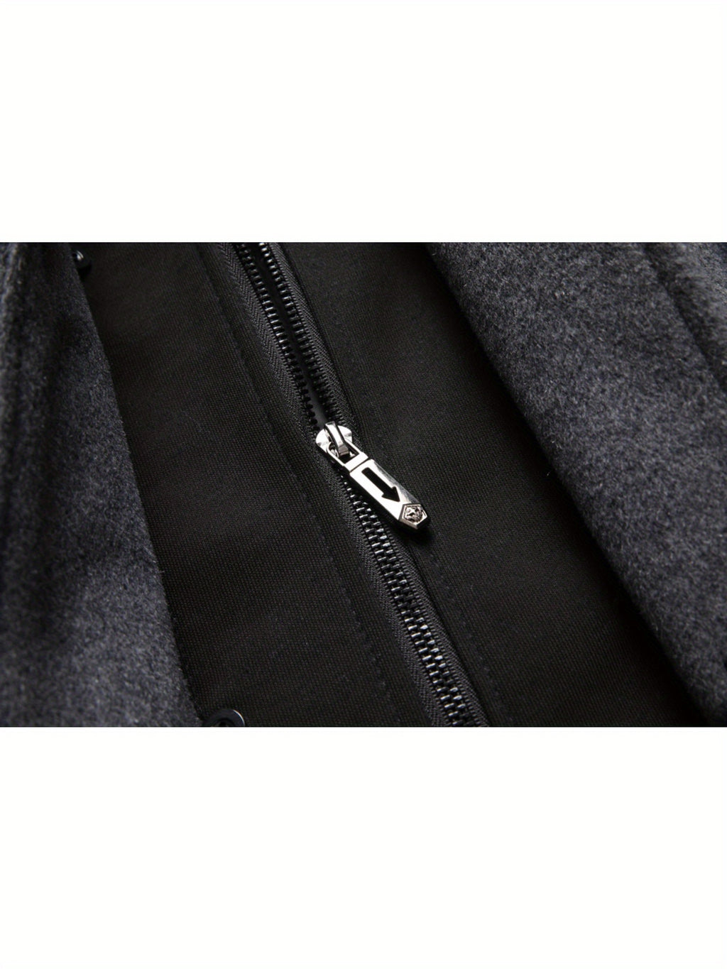 Manteau en laine pour homme, 30 % laine, à revers