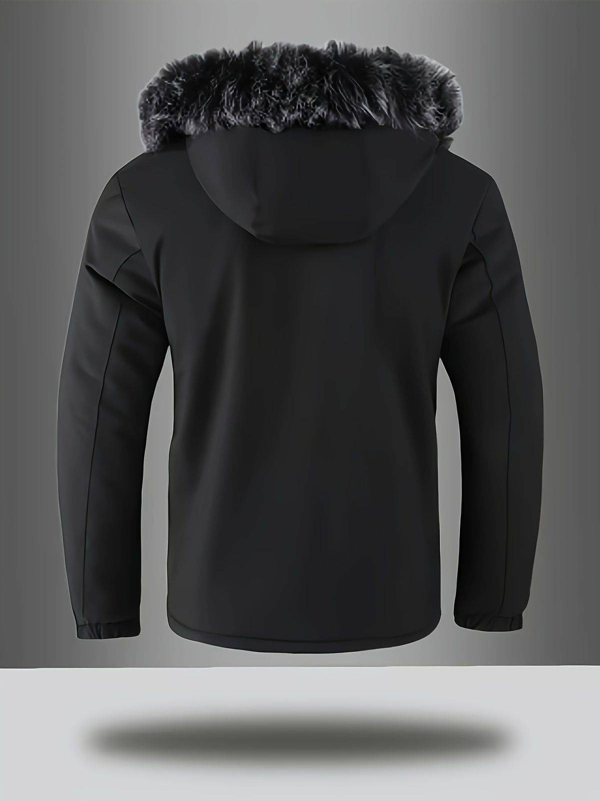 Manteau pour homme, à capuche, mandarine