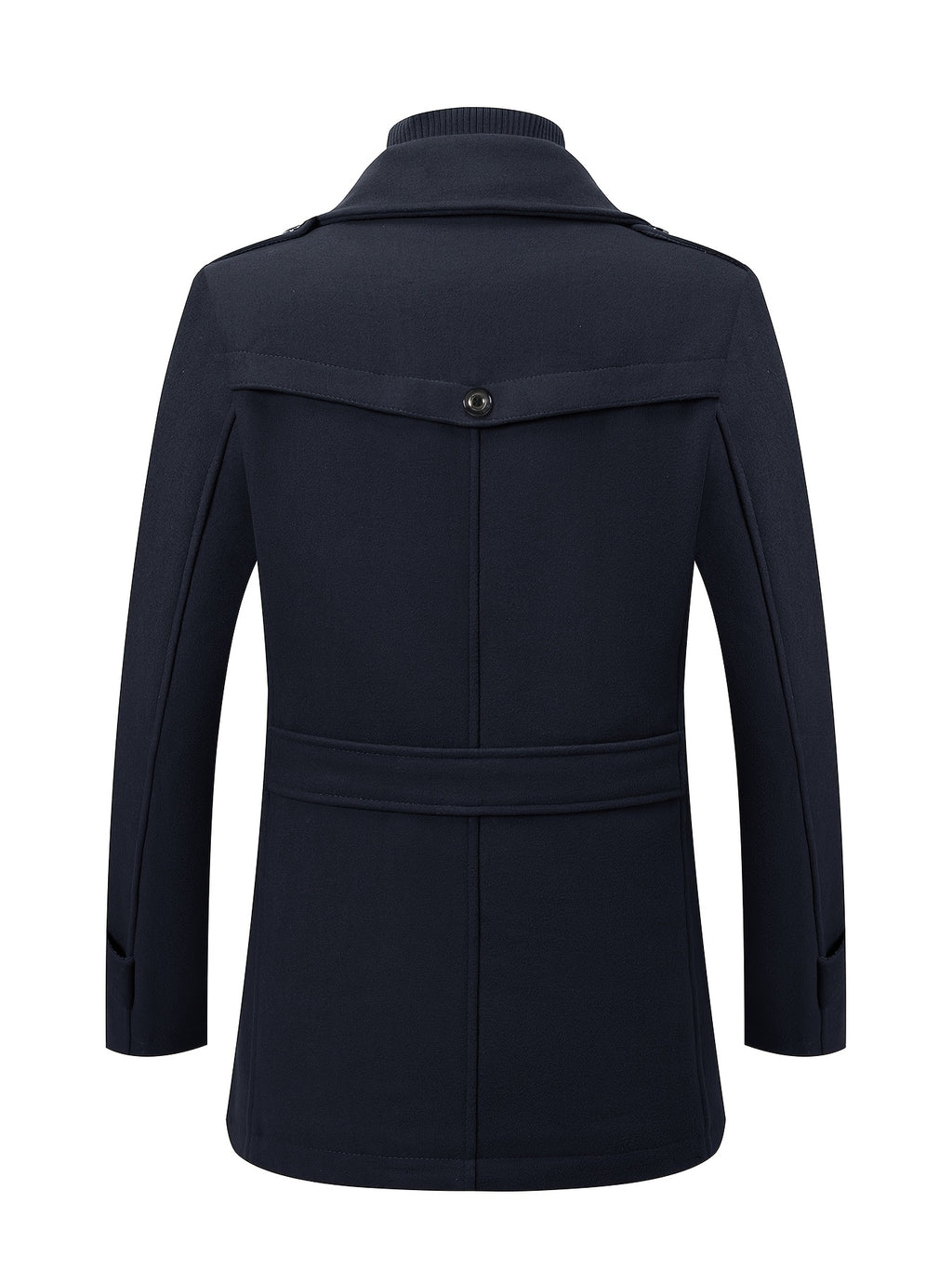 Manteau en laine, 30 % laine, à revers, orange, photo 17