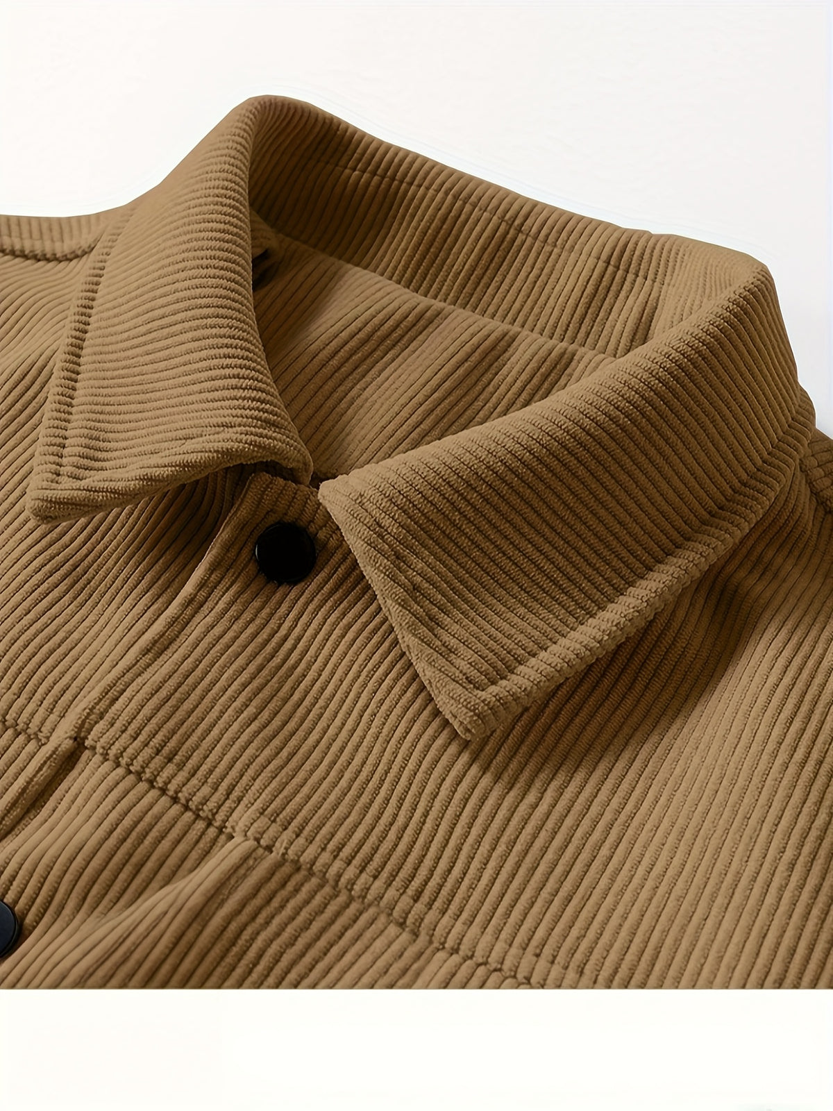 Veste pour homme, velours côtelé, à revers