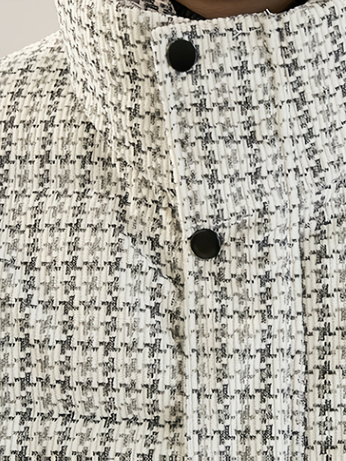 Manteau matelassé pour homme, à col montant, modele 3