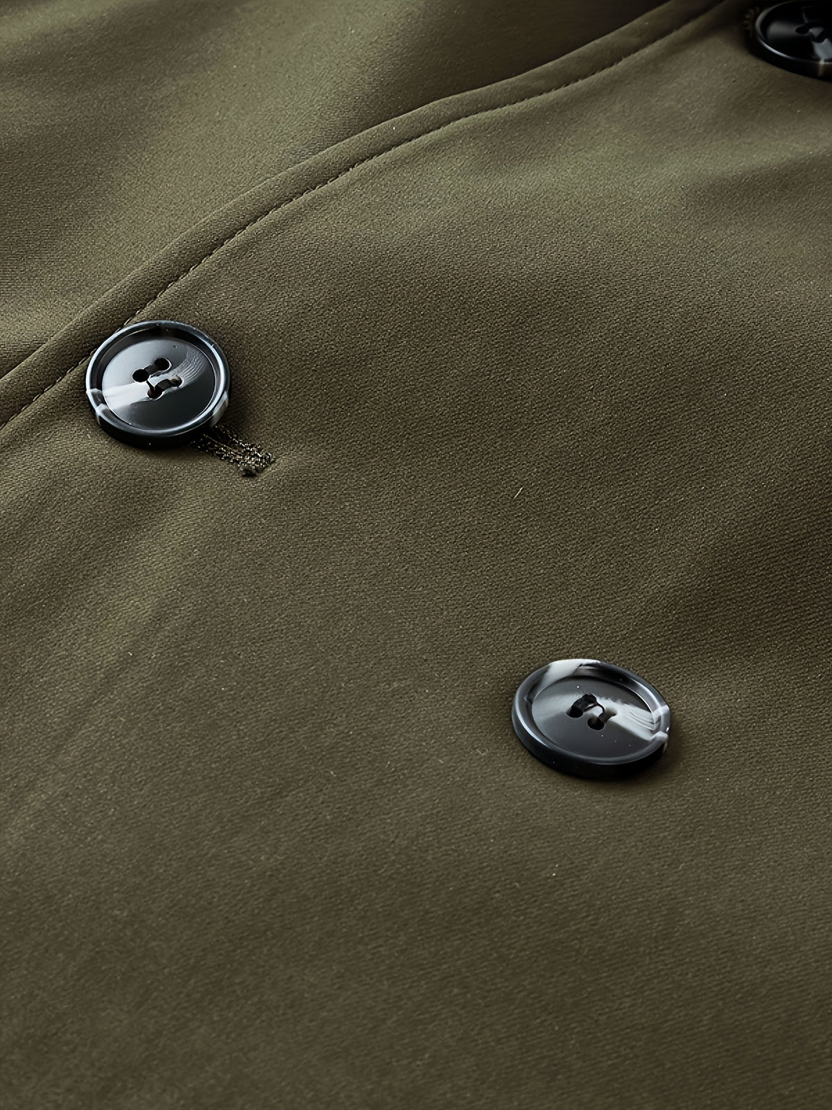 Trench mi-long pour homme, à revers