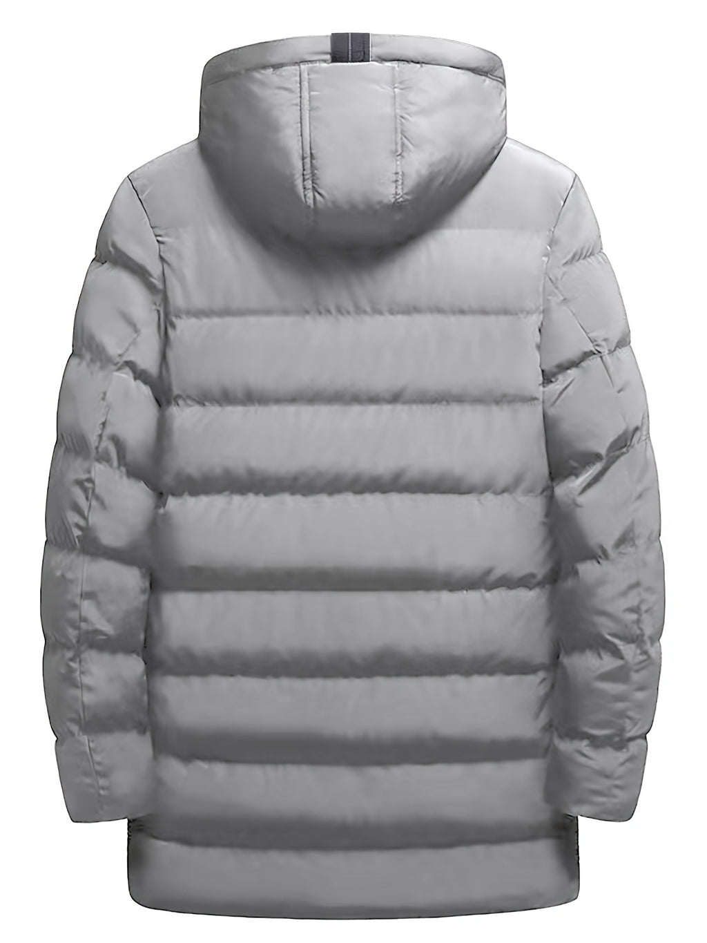 Manteau pour homme, à capuche, vert fougère