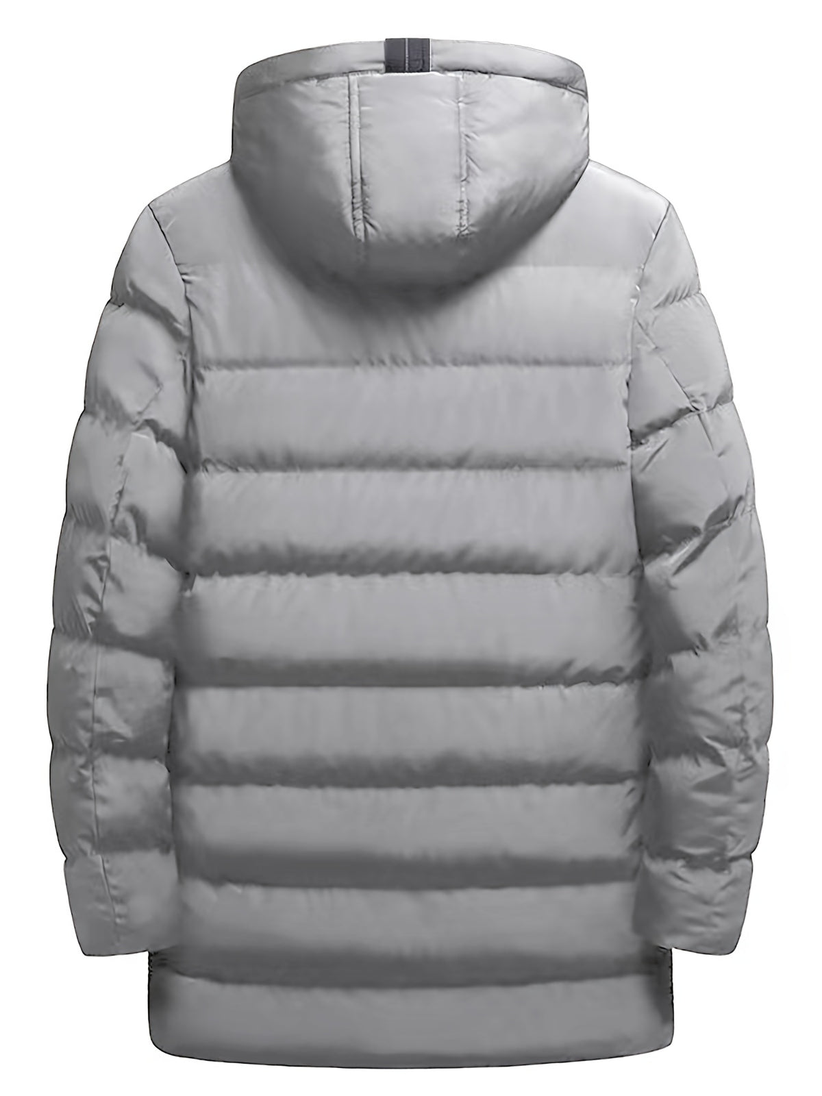 Manteau pour homme, à capuche, vert fougère
