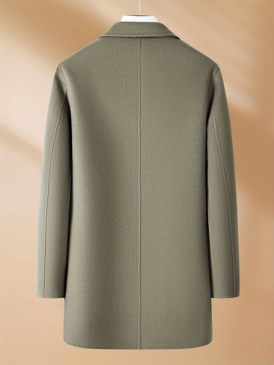 Manteau en laine, 94,1 % laine, à revers, photo 24