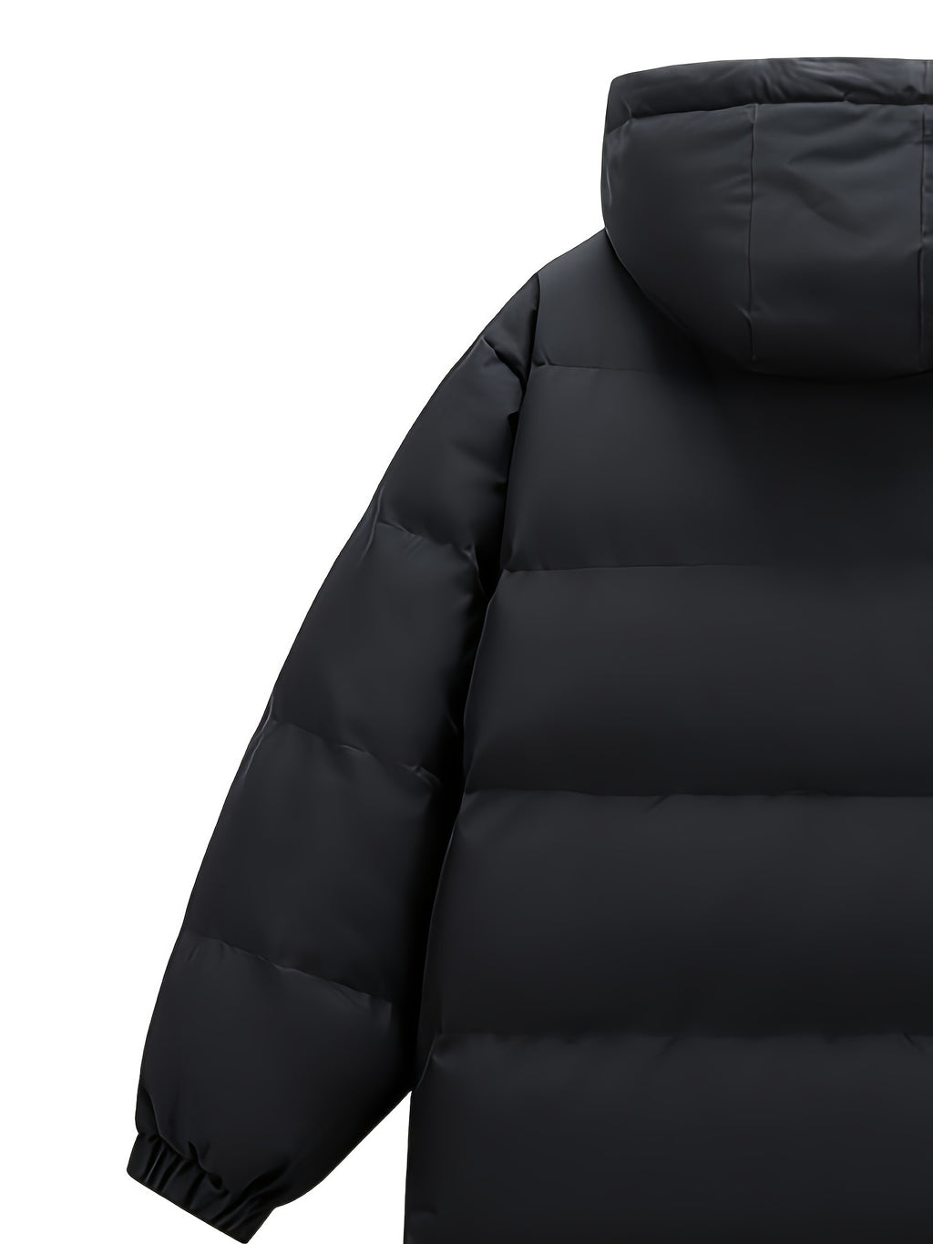 Manteau pour homme, à capuche, blanc ivoire