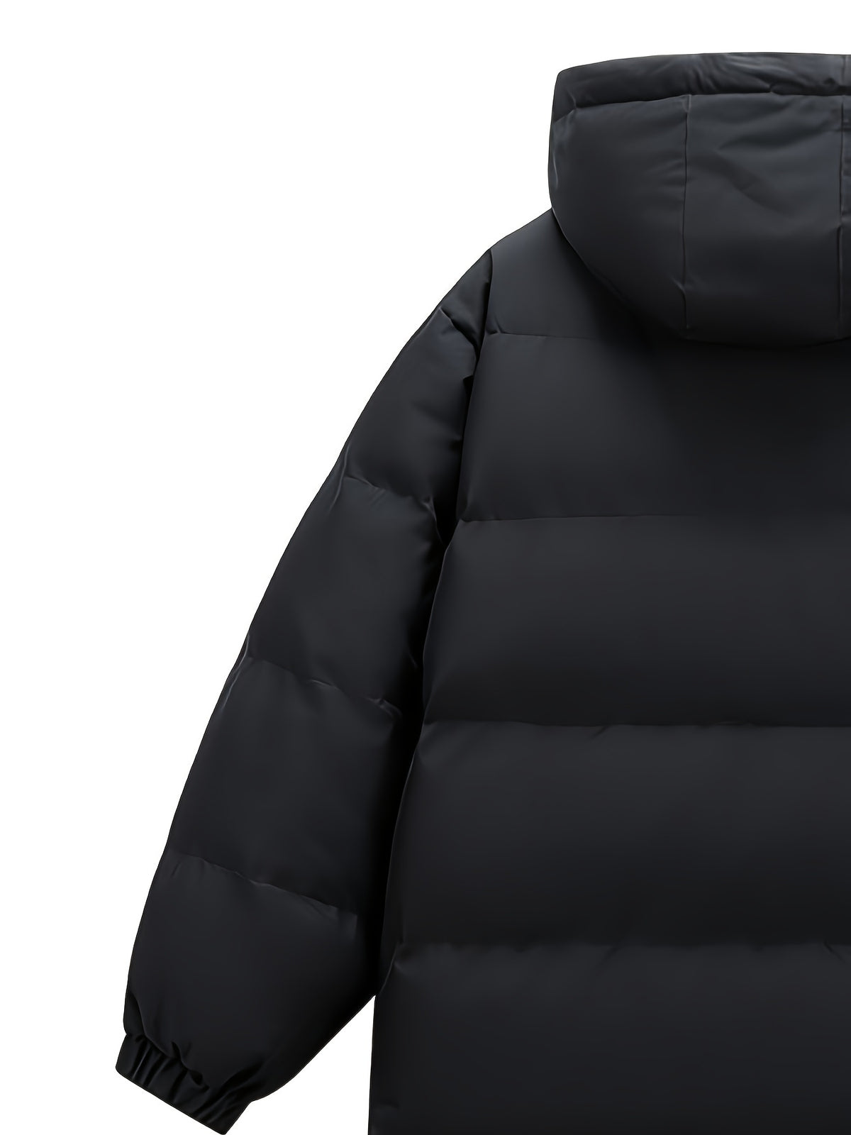 Manteau pour homme, à capuche, blanc ivoire