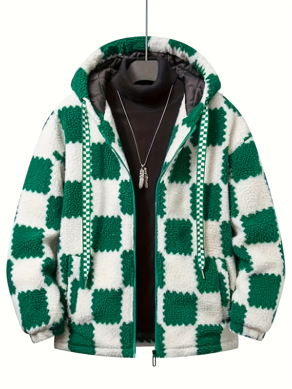 Veste pour homme, à capuche, modele 4