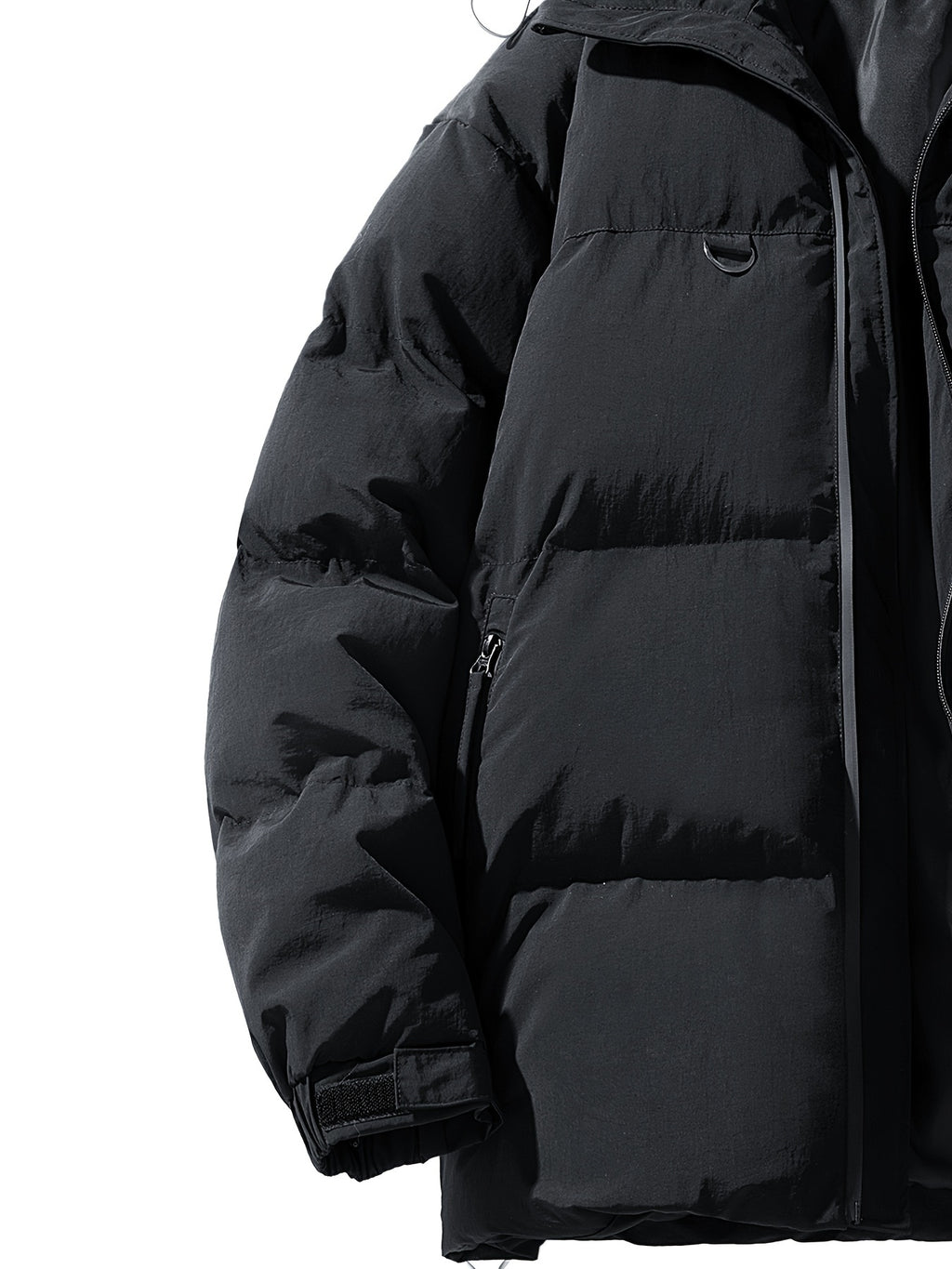 Veste pour homme, à capuche, couleur café