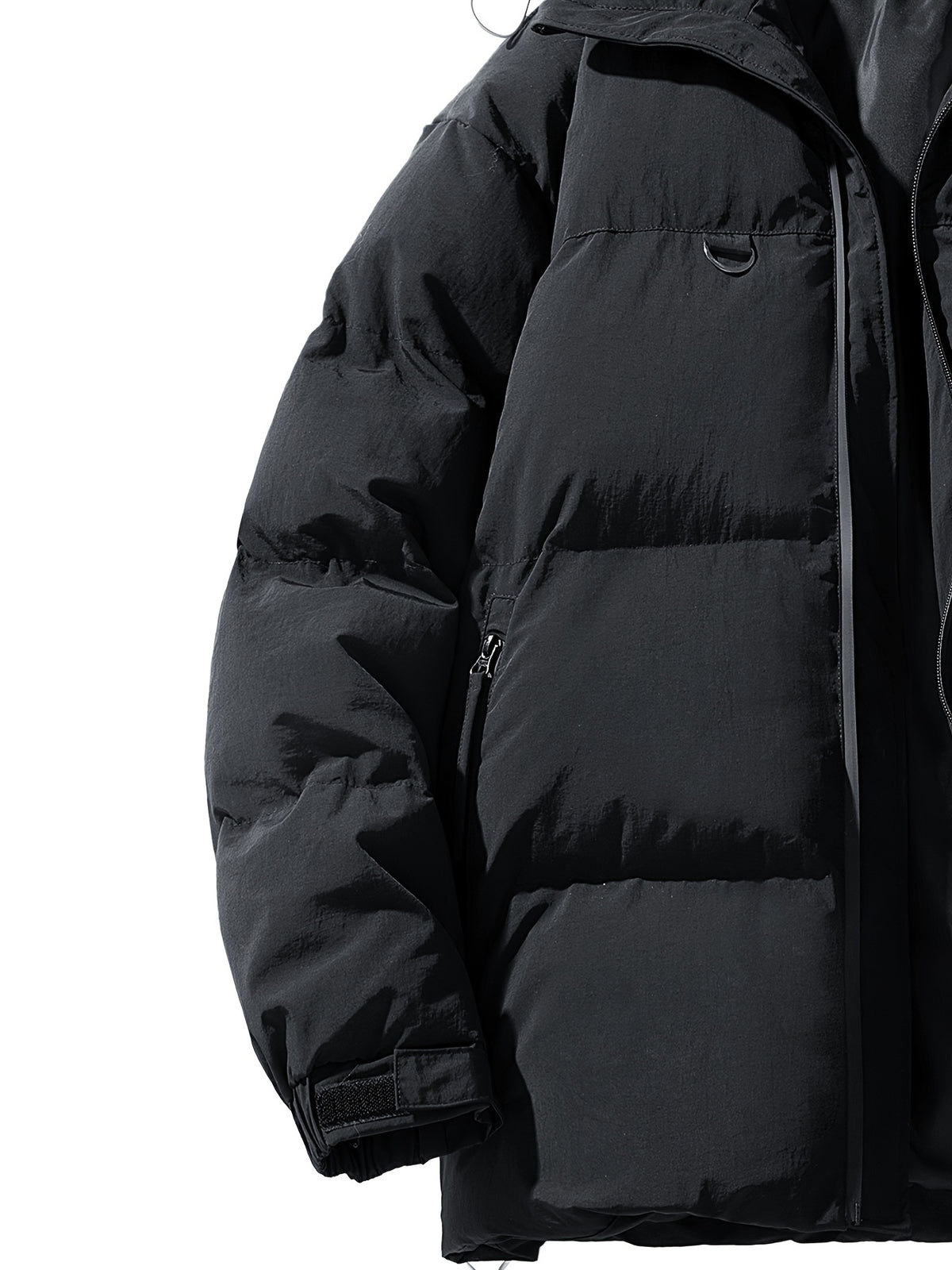 Veste pour homme, à capuche, couleur café