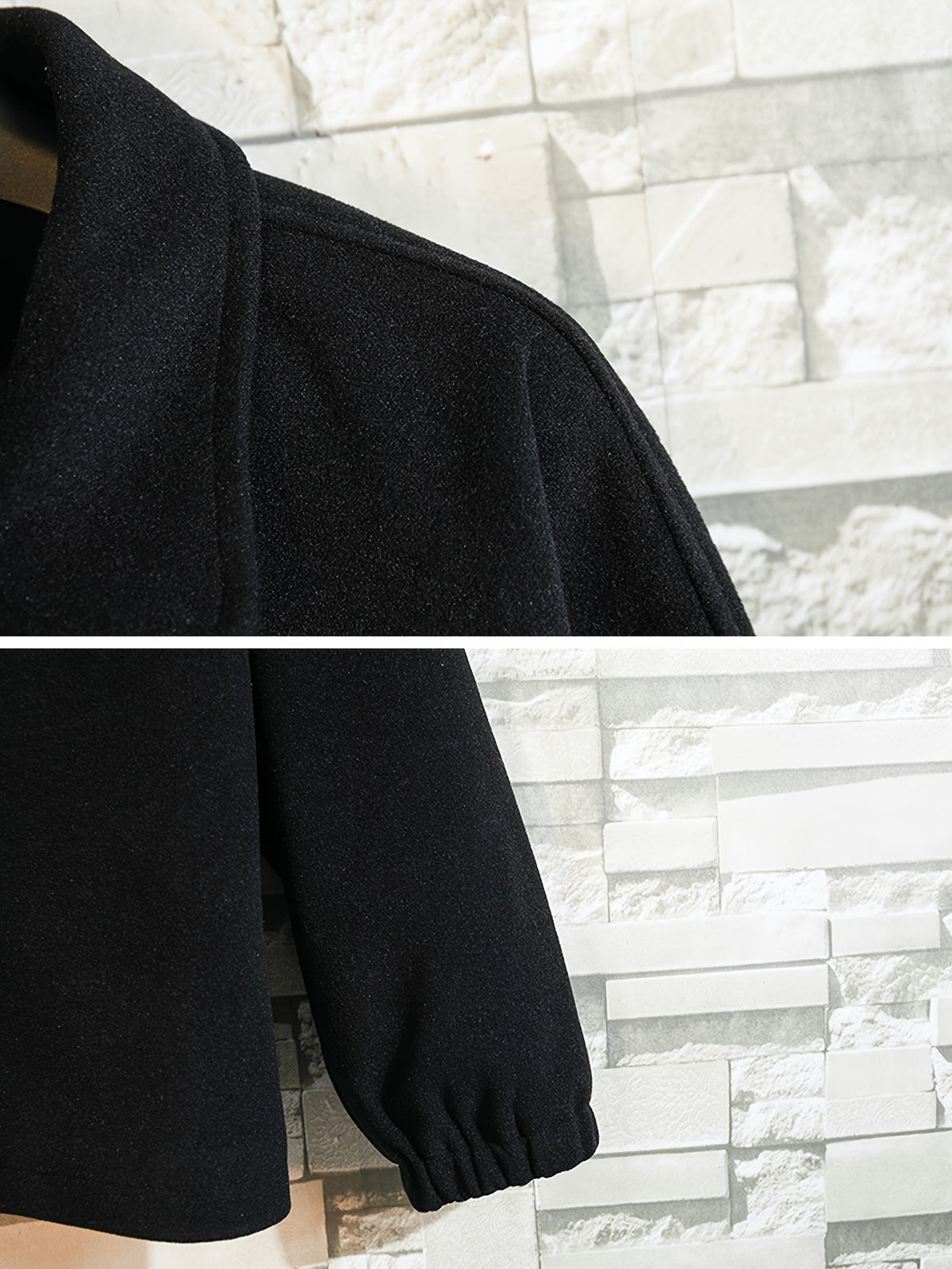 Veste pour homme, à revers, abricot