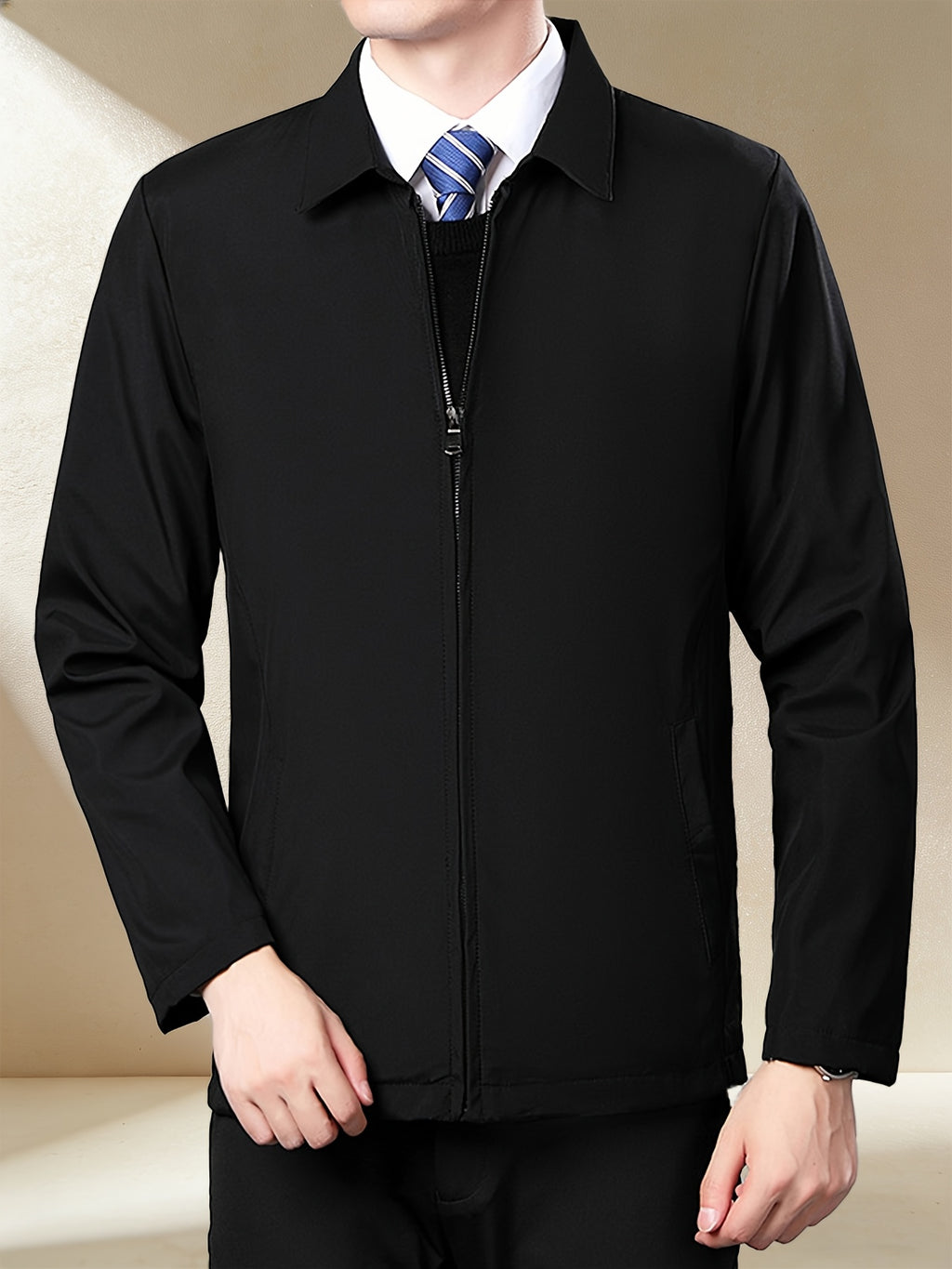 Veste, à revers, printemps/automne, détail du vêtement