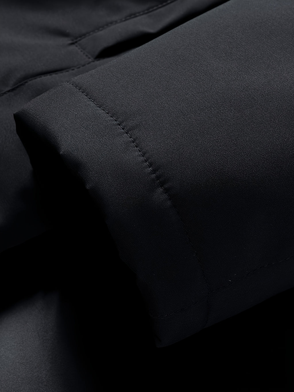 Manteau en fausse fourrure pour homme, polaire, à revers