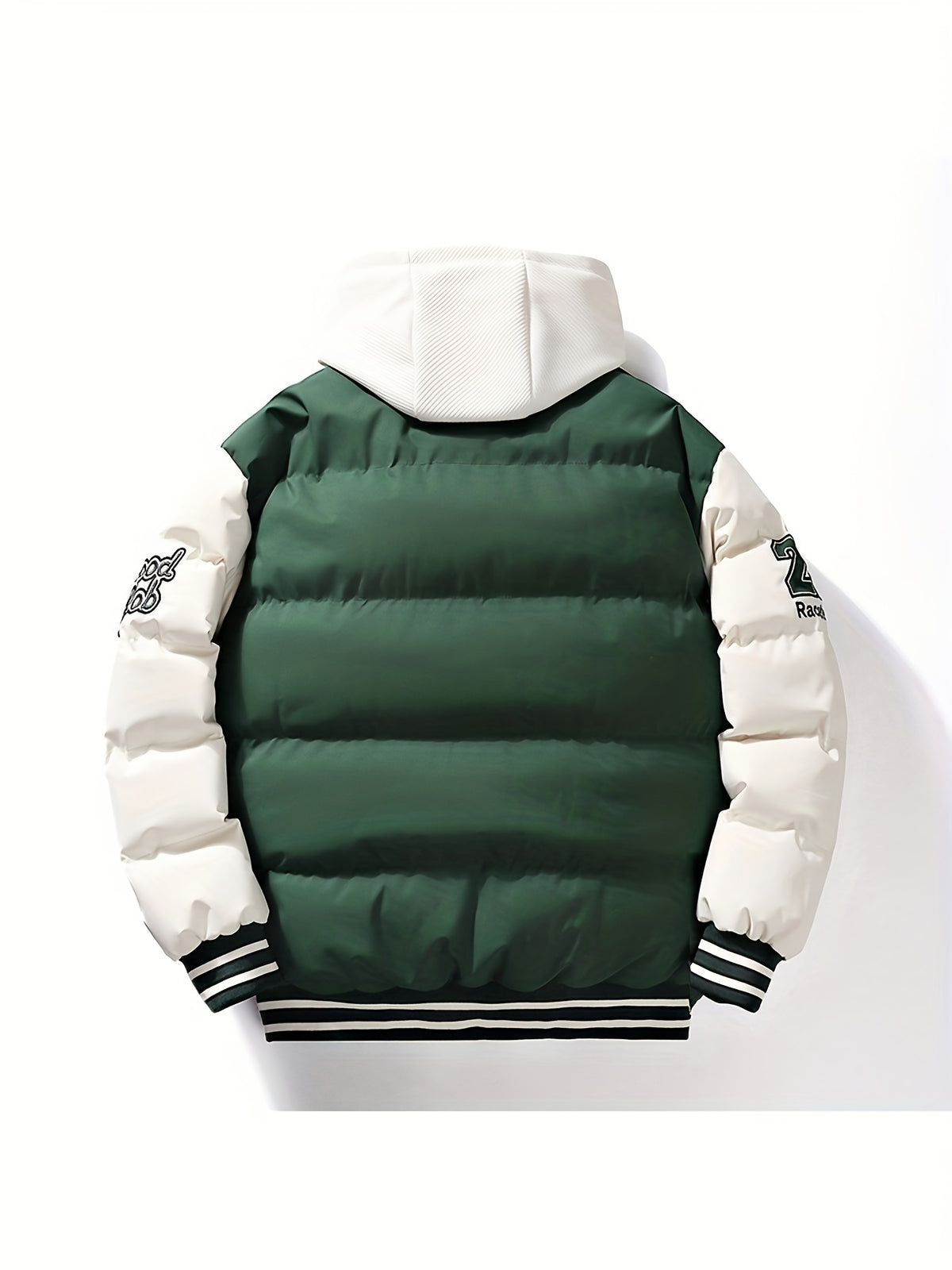 Veste pour homme, croisé, à capuche