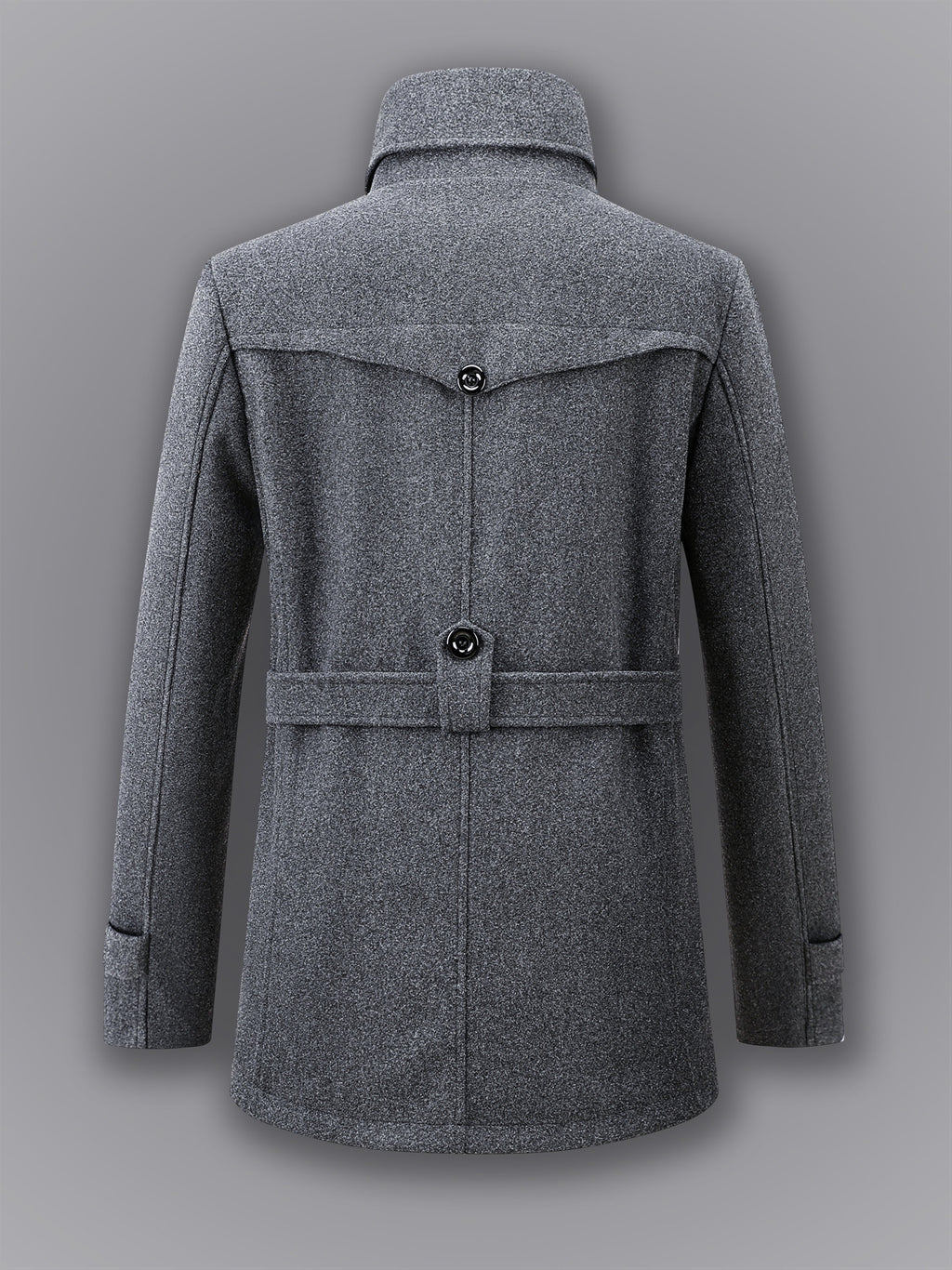 Manteau mi-long pour homme, coupe-vent