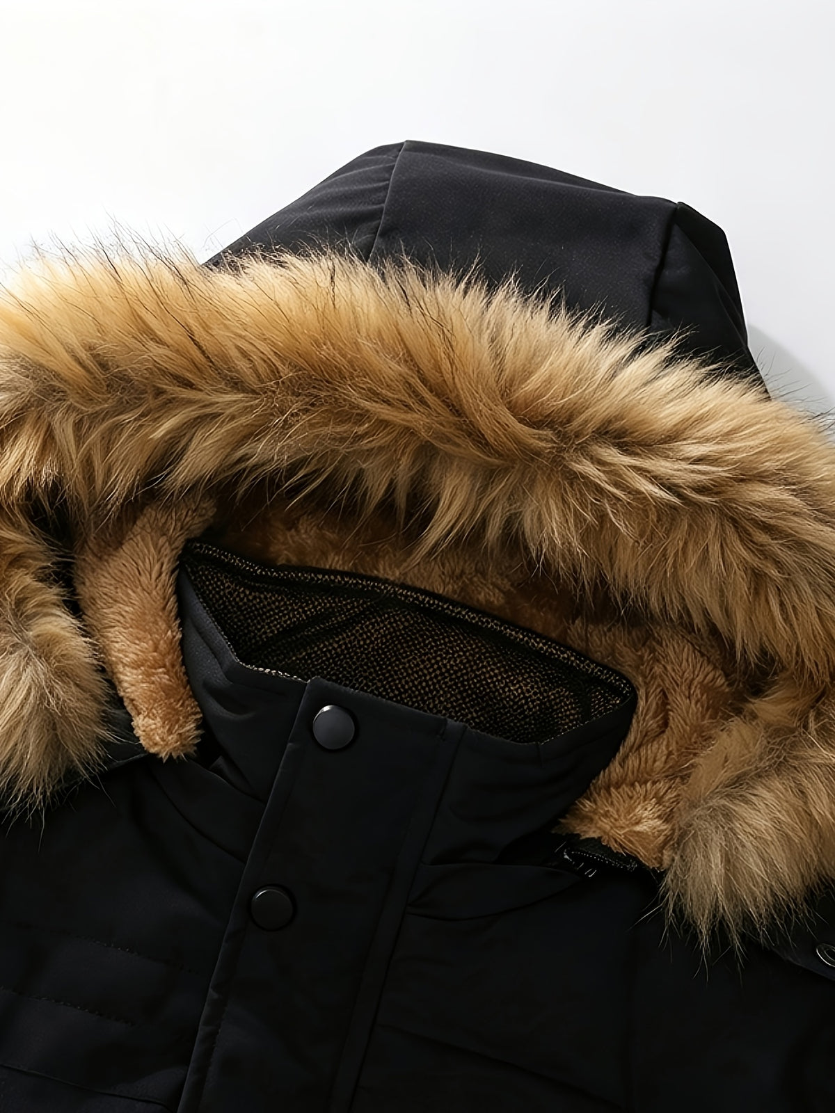 Veste matelassée pour homme, coupe-vent, à capuche, bleu marine