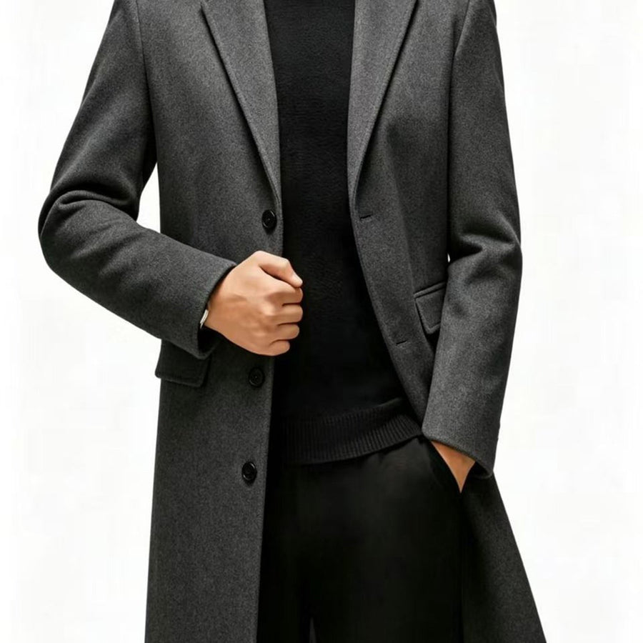 Trench, à revers, modele 3, coloris gris foncé