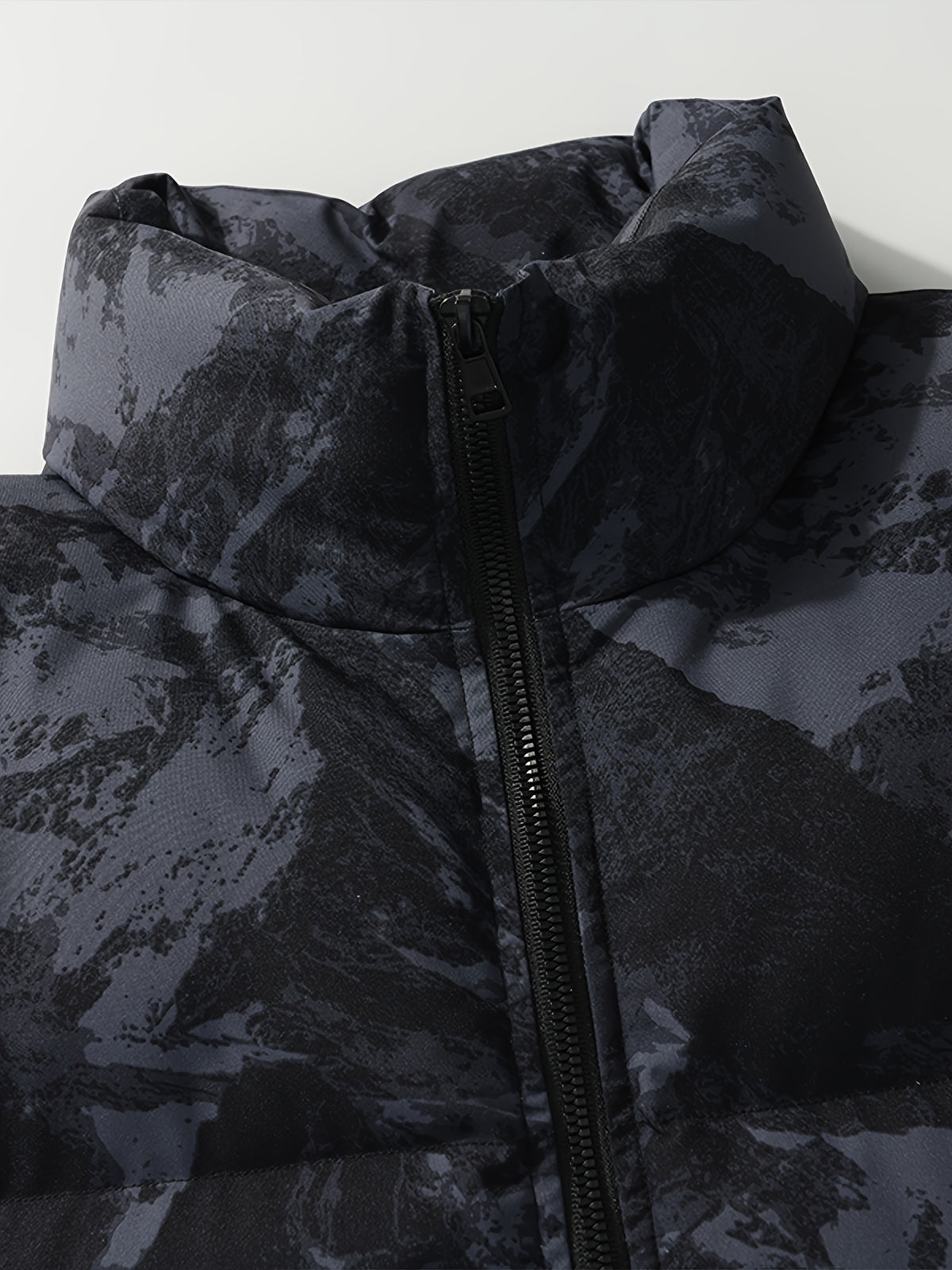 Veste matelassée pour homme, à col montant