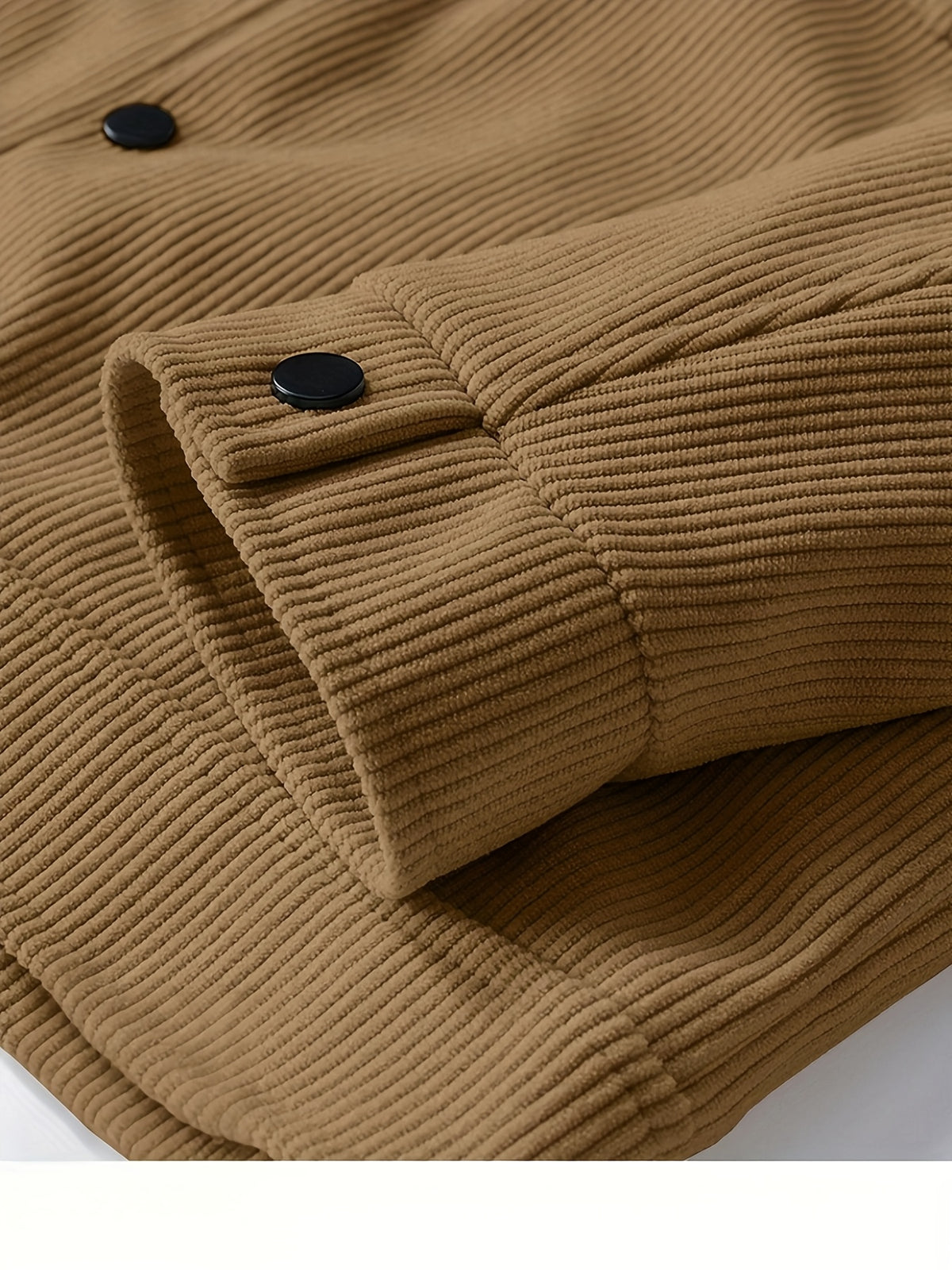 Veste pour homme, velours côtelé, à revers