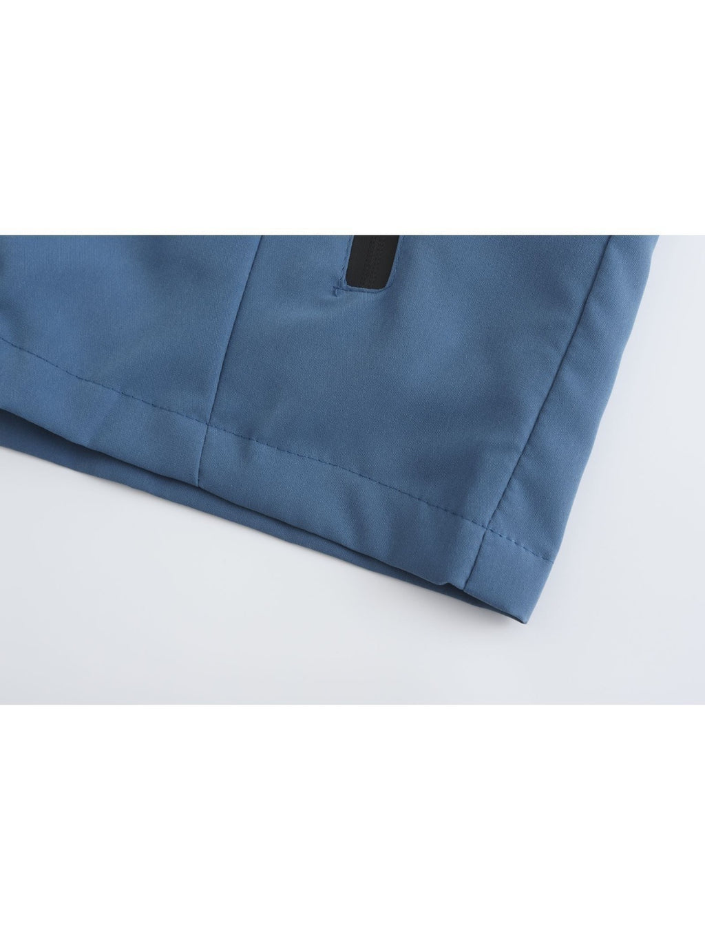 Veste pour homme, à capuche, paon bleu
