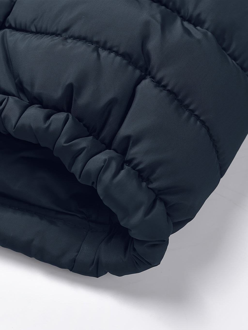 Veste matelassée pour homme, coupe-vent, à capuche, gris