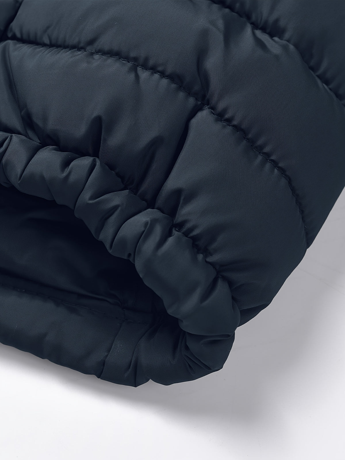 Veste matelassée pour homme, coupe-vent, à capuche, gris