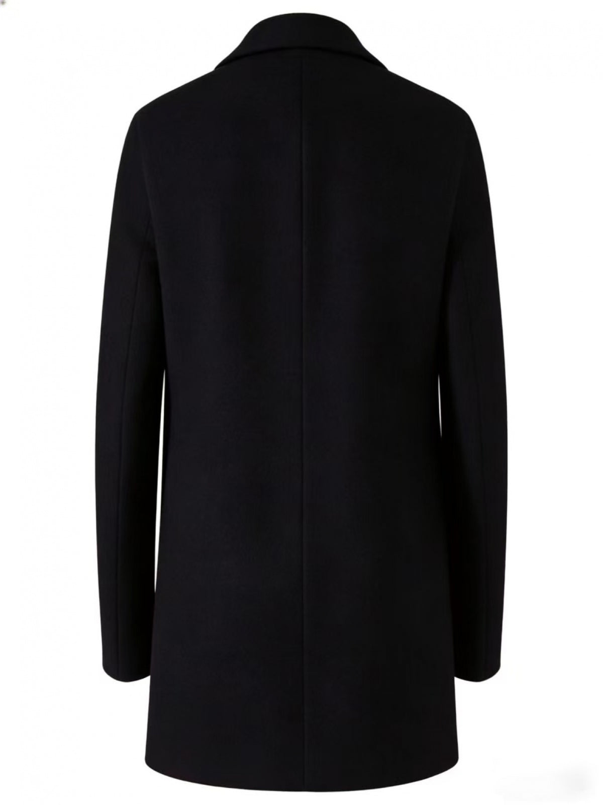 Manteau pour homme, à revers, gris clair