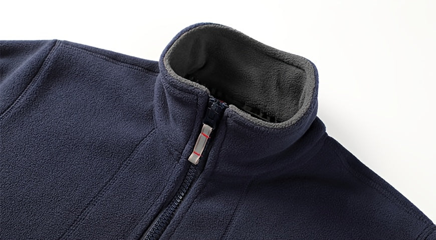 Veste pour homme, à col montant, il utilise