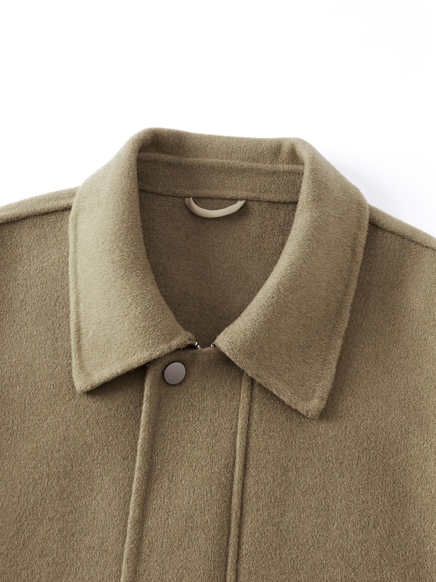 Veste en laine, 70,5 % laine, à revers, détail du vêtement