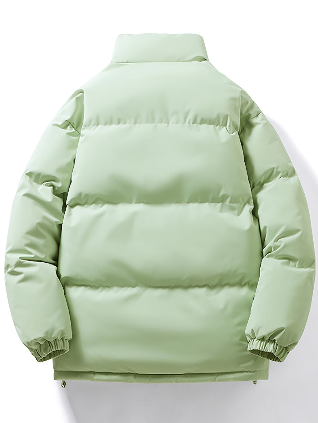Veste pour homme, à col montant, blanc