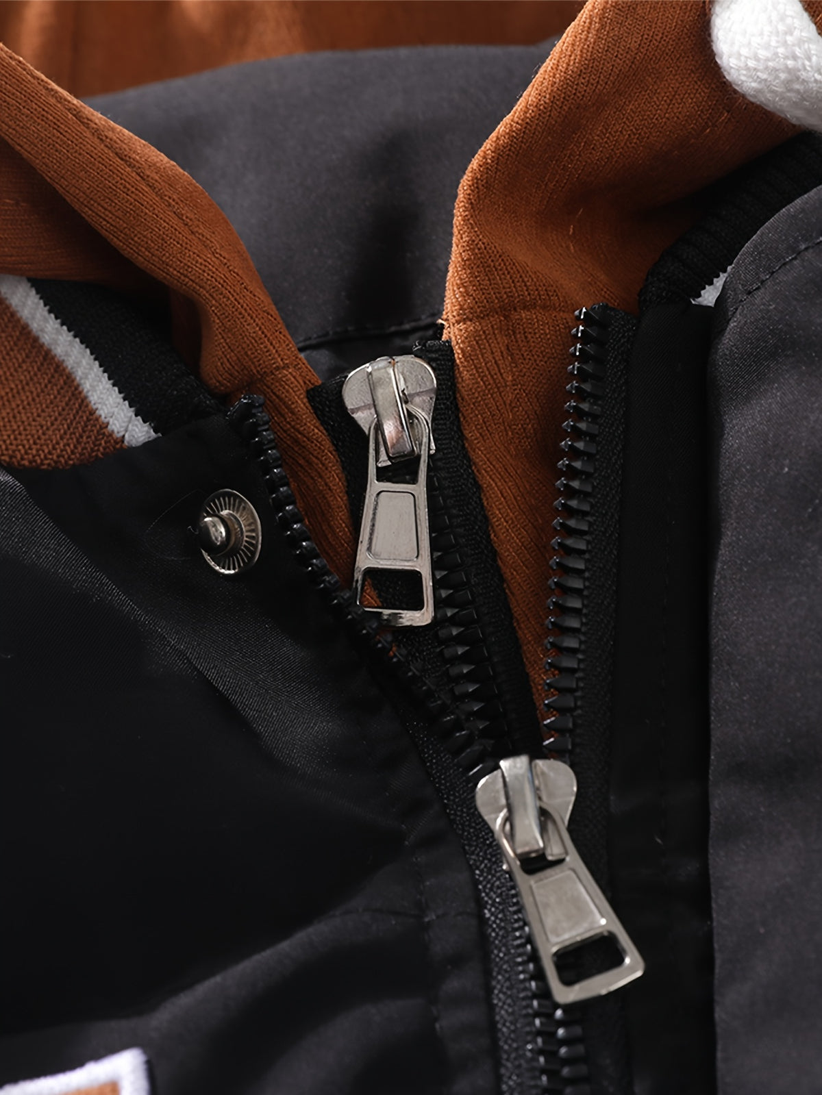 Veste long pour homme, à capuche, vêtements blancs/épais