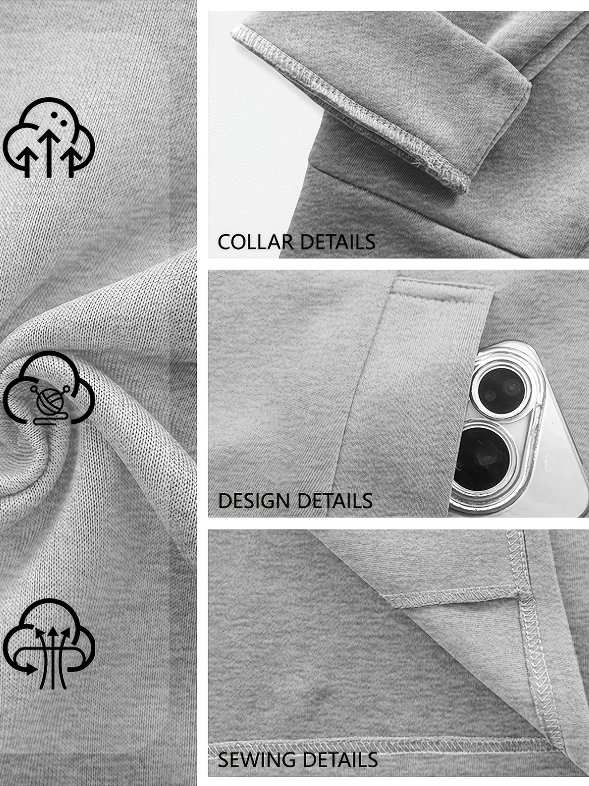 Manteau long pour homme, à capuche, kaki