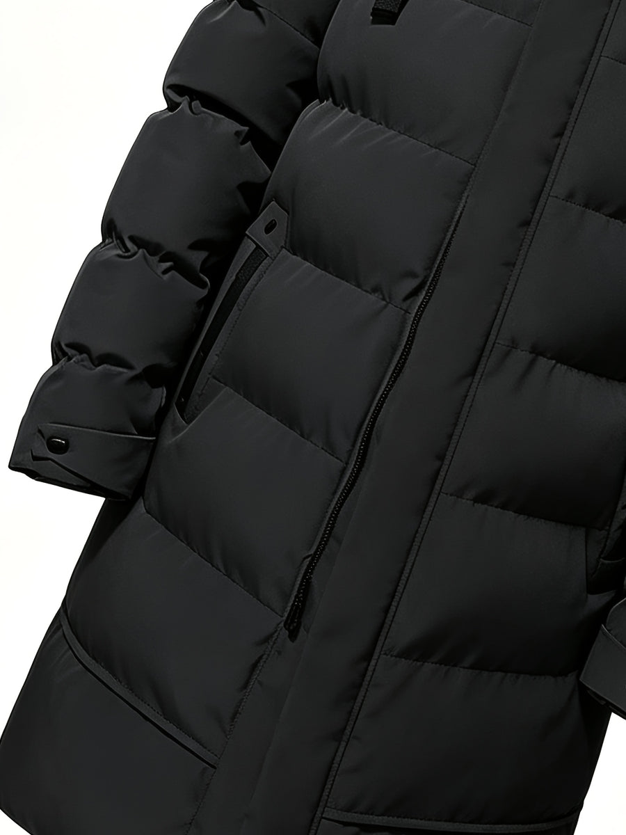 Veste, à capuche, modele 7, détail du vêtement