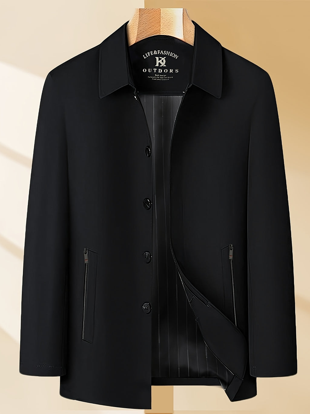 Veste pour homme, à revers, modele 11